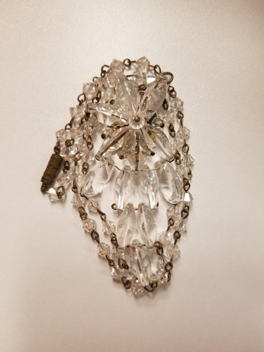 Rare: May(Be) Your Grandma's Vintage/Mid-Century Crystal Necklace